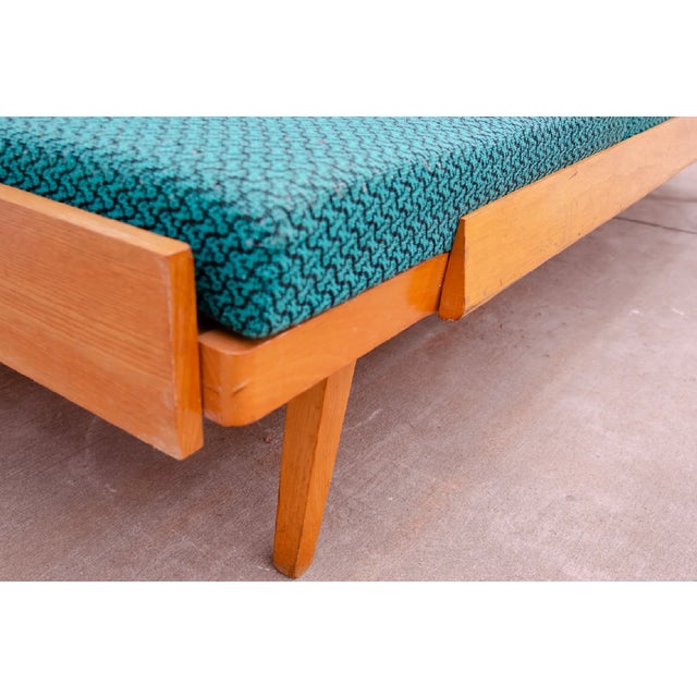 Mid-Century Folding Sofa Bed from Drevotvar, Czechoslovakia, 1970s For Sale - Image 10 of 17