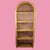 Buri Rattan Oval Etagere For Sale - Image 4 of 5