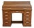 Antique American Desk with Roller Blind For Sale