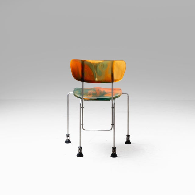 Broadway Chairs by Gaetano Pesce for Bernini, 1980s, Set of 4 For Sale - Image 10 of 18