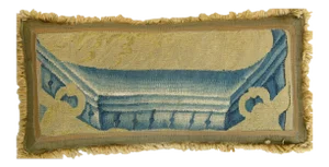 Circa 1640 Antique Flemish Tapestry Pillow