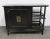 Vintage Mid Century Asian Style Ebonized 2-Door Server For Sale - Image 10 of 10
