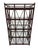 Brown Vintage Dark Walnut Bamboo Etagere For Sale - Image 8 of 8