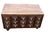Mid 20th Century Vintage Wooden Library Card Catalog Cabinet With 15 Drawers on Casters For Sale - Image 5 of 18