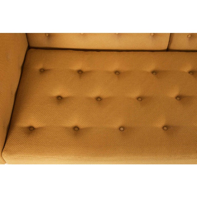 Danish Modern Leather, Tweed & Oak Sofa Model Ej 315 by Erik Jorgensen For Sale - Image 15 of 18