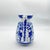 Handmade Ceramic Pitcher Vase (20cm) Royal Cobalt Blue and White Palace Garden For Sale - Image 9 of 11