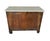 Stone Birdseye Maple Faux Bamboo Marble Top Cabinet For Sale - Image 7 of 12