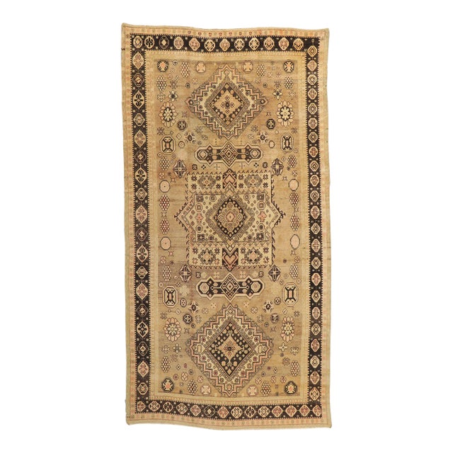 Antique Turkestan Khotan Rug - 6'09 X 13'02 For Sale