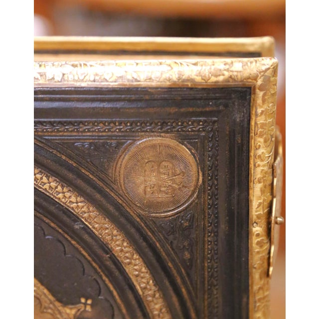 19th Century Brown’s Self-Interpreting Family Bible With Brass Clasps For Sale - Image 10 of 16