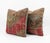 This beautiful 23'' x 23'' pillow cover set was made from authentic Turkish rug pieces. Bright colors of wool adorn the...