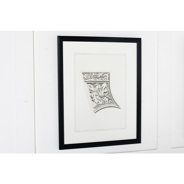 French Artist, Cathedral d'Auch, 1800s, Etchings, Set of 4 For Sale - Image 9 of 10