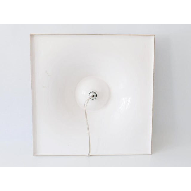 Large Mid-Century Modern Wall Lamps in Fiberglass, 1970s, Set of 3 For Sale - Image 15 of 18