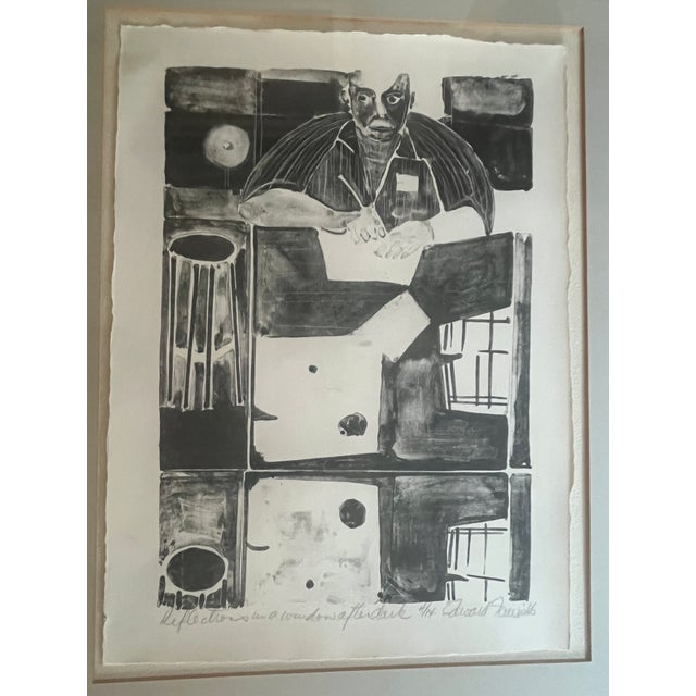 Ted Faiers Woodcut Print Dated 1966 For Sale - Image 9 of 13