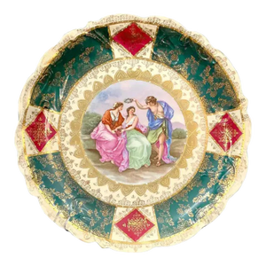Royal Vienna Style Porcelain Cabinet Plate