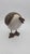 Charming hand-sculpted studio pottery seagull featuring an exaggerated rounded body, expressive face, and stylized carved...