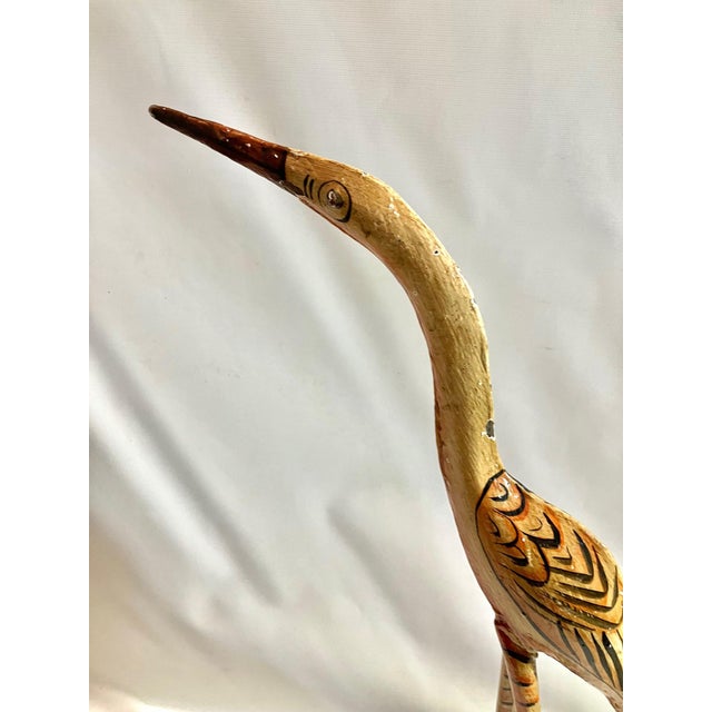 1970s Great Egret Vase For Sale - Image 5 of 7