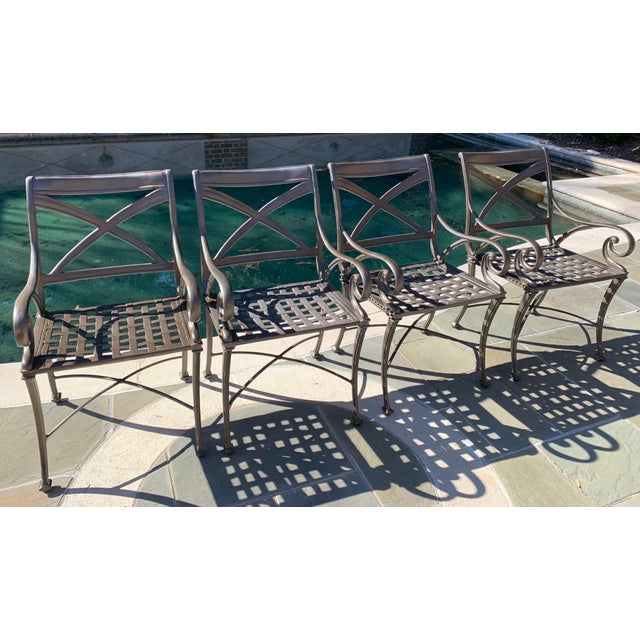 Woodard Landgrave Cast Classics Landgrave Patio Porch Outdoor Dining