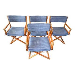 Set of Four Vintage Director Chairs For Sale