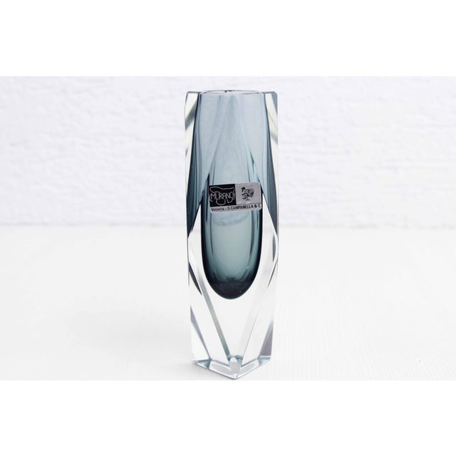 Murano Glass Vase in Murano Glass, 1970s For Sale - Image 11 of 11