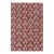 Rug & Kilim's Distressed Rug, Brick Red With Chintamani Patterns For Sale