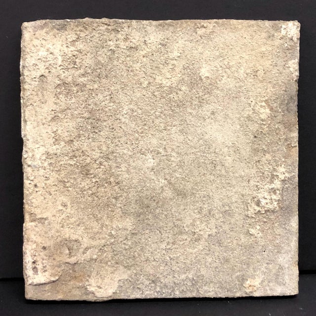 Antique Dutch manganese tile features house and landscape scene. These are highly sought-after collector's items. Produced...