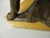 Bronze Dog, Dan Ostermiller, Lab, Labrador Sitting Statue, Wooden Bace Artist Signed: 1995, 2/20