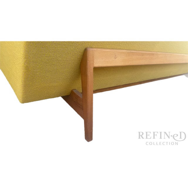 1950s Attributed to Jens Risom Sofa – Original Family Ownership, Reupholstery Project For Sale - Image 10 of 11