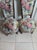 1950s Victorian Style Parlor Chair Wood Floral Design Cushion Set of 2 For Sale - Image 9 of 11