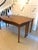 Brown Antique Neoclassical Mahogany Serpentine Serving Console Tables, 1920, Set of 2 For Sale - Image 8 of 16