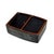 1960s Vintage Japanese Mid-Century Modern Brown Glazed Ceramic Box For Sale - Image 5 of 6