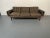 Mid-Century Modern Curved Sofa / Settee, Adrian Pearsall Style, Three-Seater For Sale - Image 4 of 11