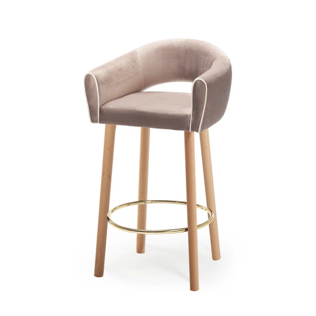 Grace Bar Chair by Mambo Unlimited Ideas For Sale - Image 6 of 6