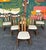 Century Burl & Smoked Glass Dining Set For Sale - Image 9 of 17