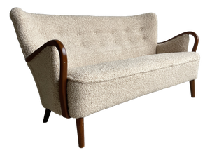 Mid-Century Modern Danish Sofa by Alfred Christensen for Slagelse Møbelværk, 1940s