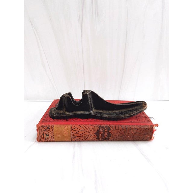 Vintage Cast Iron Small and Large Cobbler Molds - a Pair For Sale - Image 4 of 5