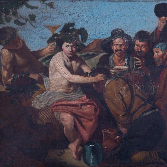 After Diego Rodriguez de Silva y Velasquez, Oil on Panel For Sale - Image 3 of 7