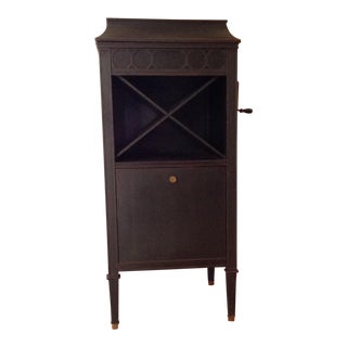 Antique Edison Phonograph Dry Bar For Sale