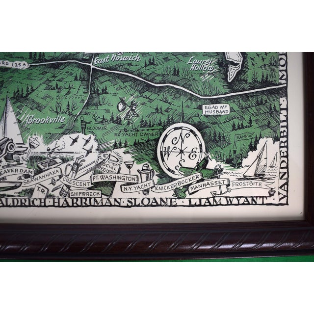 Early 21st Century An Intimate Mappe of Ye Fabulous l.i. North Shore For Sale - Image 5 of 7