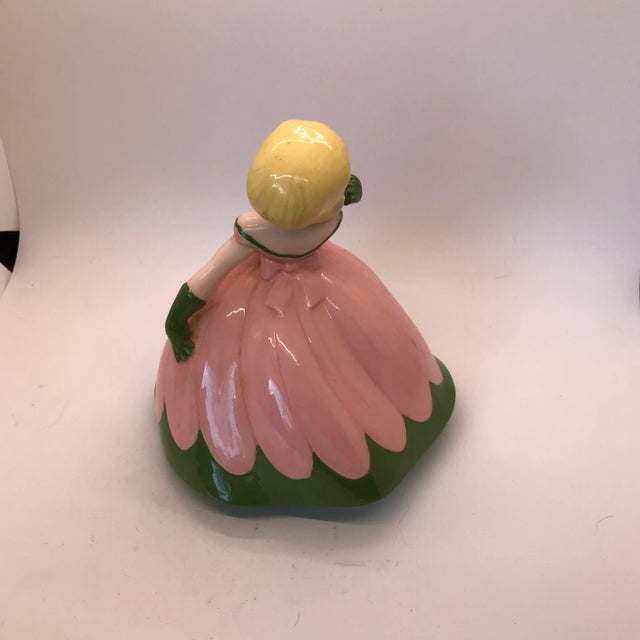 Folk Art Vintage 1959 Holland Mold Ceramic Dancing Girl Figurine For Sale - Image 3 of 5