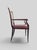 Mid-Century Italian Leather Desk Armchair by Vittorio Dassi, 1950s For Sale - Image 4 of 16