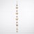 Enhance your garden's charm with the Copper Butterfly Rain Chain. Designed to guide rainwater down its cascading cups,...