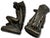 Large & Unusual Antique Native American Indian Motif Bronze Clad Bookends Signed Ruhl - Circa 1910s For Sale - Image 15 of 18