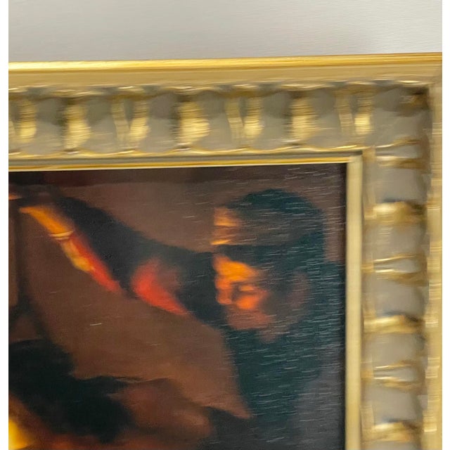 The Mocking of Christ — After Gerrit Van Honthorst, C. 1617 — Linen-Textured Fine Art Print For Sale In Cincinnati - Image 6 of 10