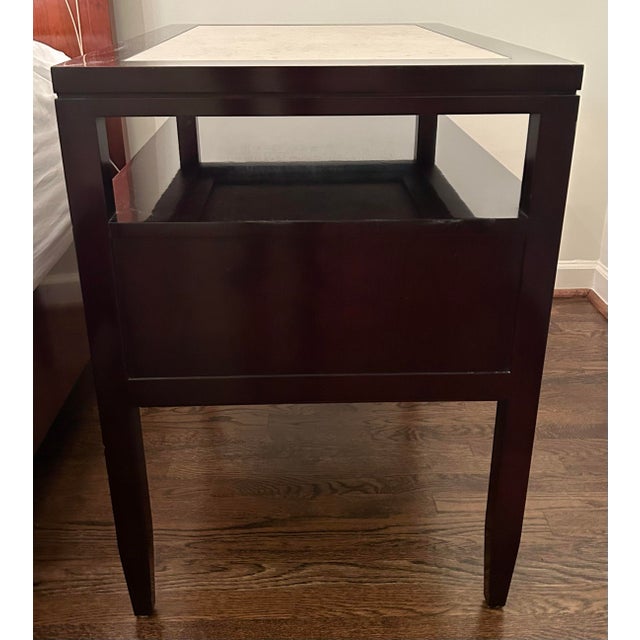 Kindel Furniture Kindel Knowledge Bedside Table Nightstand For Sale - Image 4 of 7