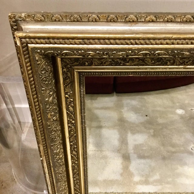 Antique Gold Frame Mirror Chairish