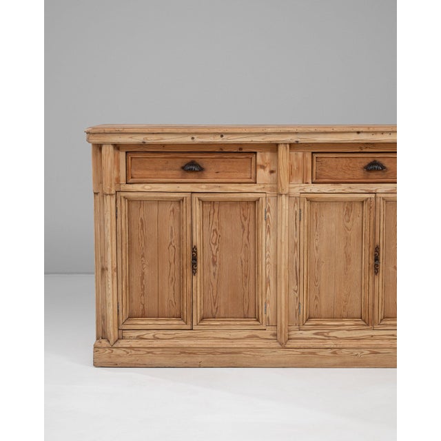 19th Century France Tan Wood Storage Cabinets & Cupboards For Sale In Greensboro - Image 6 of 11