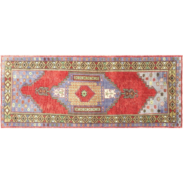 Textile 1960s Turkish Oushak Rug For Sale - Image 7 of 7