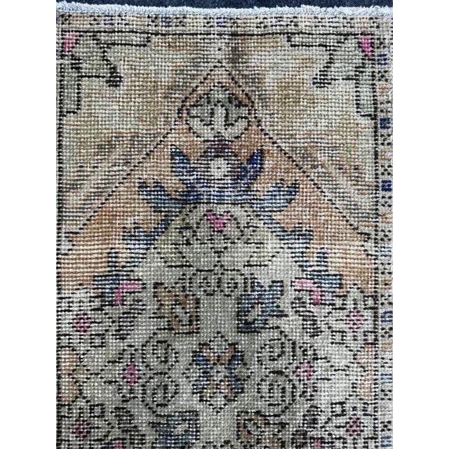 Turkish Yastik Rug 1'8" x 3'1" For Sale - Image 4 of 5