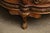 Mid 20th Century Vintage French Carved Wood Metal Grids Side Table For Sale - Image 5 of 8