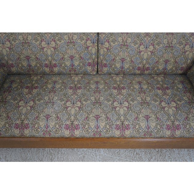 Stickley Mission Oak Arts & Crafts Sofa For Sale - Image 13 of 18